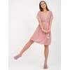 Italy Moda Suknelė-DHJ-SK-1508.12-šviesiai rožinė