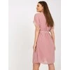 Italy Moda Suknelė-DHJ-SK-1508.12-šviesiai rožinė