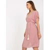 Italy Moda Suknelė-DHJ-SK-1508.12-šviesiai rožinė