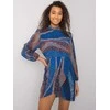 Italy Moda Suknelė-DHJ-SK-15265.90-tamsiai mėlyna