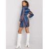 Italy Moda Suknelė-DHJ-SK-15265.90-tamsiai mėlyna
