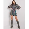 Italy Moda Suknelė-DHJ-SK-15265.90-mėlyna