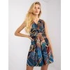 Italy Moda Suknelė-DHJ-SK-15308-2.40P-tamsiai mėlyna