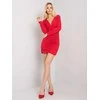 Italy Moda Suknelė-DHJ-SK-15352.51P-raudona