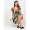 Italy Moda Suknelė-DHJ-SK-15836.51-juoda-mėlyna