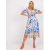 Italy Moda Suknelė-DHJ-SK-15967-1.01P-balta-mėlyna