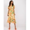 Italy Moda Suknelė-DHJ-SK-15967.54P-oranžinė