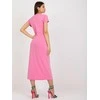 Italy Moda Suknelė-DHJ-SK-17302.39X-rožinė