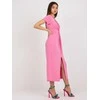Italy Moda Suknelė-DHJ-SK-17302.39X-rožinė