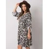 Italy Moda Suknelė-DHJ-SK-21464.99-šviesiai pilka