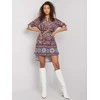 Italy Moda Suknelė-DHJ-SK-5766.60-tamsiai mėlyna