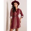 Italy Moda Suknelė-DHJ-SK-5766D.13-bordo