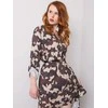 Italy Moda Suknelė-DHJ-SK-5766G.30-smėlio spalvos