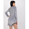 Italy Moda Suknelė-DHJ-SK-6509.82P-pilka