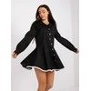 Italy Moda Suknelė-DHJ-SK-6801.63P-juoda
