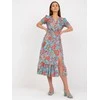 Italy Moda Suknelė-DHJ-SK-7006-4.37-mėlyna