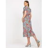 Italy Moda Suknelė-DHJ-SK-7006-4.37-mėlyna