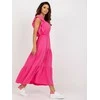 Italy Moda Suknelė-DHJ-SK-8352.04-tamsiai rožinė