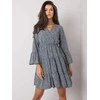 Italy Moda Suknelė-DHJ-SK-8777A.66P-tamsiai mėlyna
