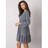 Italy Moda Suknelė-DHJ-SK-8777A.66P-tamsiai mėlyna