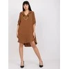 Italy Moda Suknelė-DHJ-SK-V2209.94-ruda
