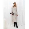 Suknelė Italy Moda Sukienka-IR-SK-AC-19756.81-smėlio spalva