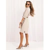 Italy Moda Sukienka-IR-SK-W2539.11-smėlio spalva