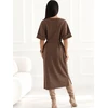 Italy Moda Sukienka-IR-SK-W2578.80-jasny ruda