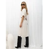 Italy Moda Sukienka-IR-SK-W2578.80-jasny smėlio spalva