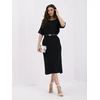 Italy Moda Sukienka-IR-SK-W2578.80-juoda