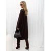 Suknelė Italy Moda Sukienka-IR-SK-W2598.79-ciemny ruda