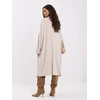 Suknelė Italy Moda Sukienka-IR-SK-W2598.79-smėlio spalva