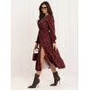 Italy Moda Sukienka-MI-SK-1061.86-bordinė