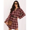 Italy Moda Sukienka-MI-SK-4416.02P-bordinė