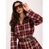Italy Moda Sukienka-MI-SK-4416.02P-bordinė