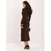 Italy Moda Sukienka-MI-SK-93416.84-ciemny ruda