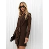 Italy Moda Sukienka-MI-SK-A1664.91-ciemny ruda