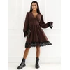 Suknelė Italy Moda Sukienka-MI-SK-A1763.02-ruda