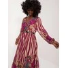 Italy Moda Suknelė-DHJ-SK-10536N-6.47-violetinė