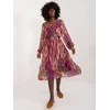 Italy Moda Suknelė-DHJ-SK-10536N-6.47-violetinė