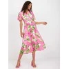 Italy Moda Suknelė-DHJ-SK-11331-2,32-rožinė