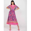 Italy Moda Suknelė-DHJ-SK-11331-3,61-tamsiai rožinė