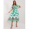 Italy Moda Suknelė-DHJ-SK-11331-5,19-žalia