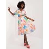 Italy Moda Suknelė-DHJ-SK-13162-3,90-šviesiai smėlio spalvos
