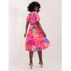 Italy Moda Suknelė-DHJ-SK-13162-3,90-tamsiai rožinė