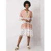 Italy Moda Suknelė-DHJ-SK-13567.41P-tamsiai oranžinė