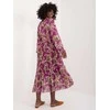 Italy Moda Suknelė-DHJ-SK-13928.42-violetinė