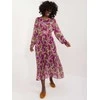 Italy Moda Suknelė-DHJ-SK-13928.42-violetinė