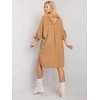 Italy Moda Suknelė-DHJ-SK-13938.02P-tamsiai smėlio spalvos