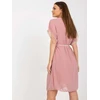 Italy Moda Suknelė-DHJ-SK-1508.12-šviesiai rožinė